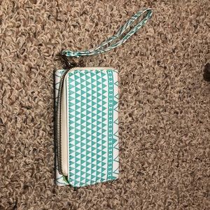 Wallet w combined phone holder